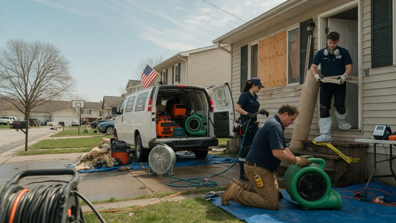 Water Damage Restoration in Dollar Bay, MI near me
